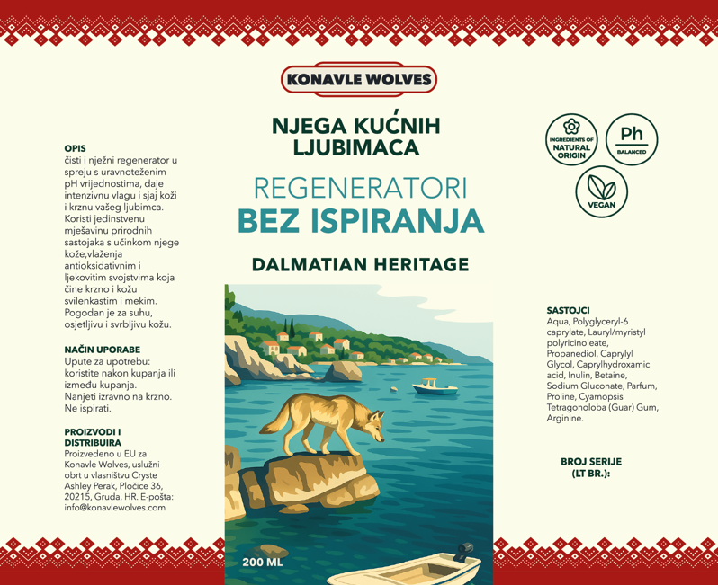 Duo Pack – Šampon “Shine” + Leave-In regenerator – Dalmatian Heritage - Slika 3