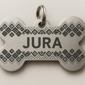 Oznaka za identifikaciju pasa od nehrđajućeg čelika – Personalizirana oznaka za pse