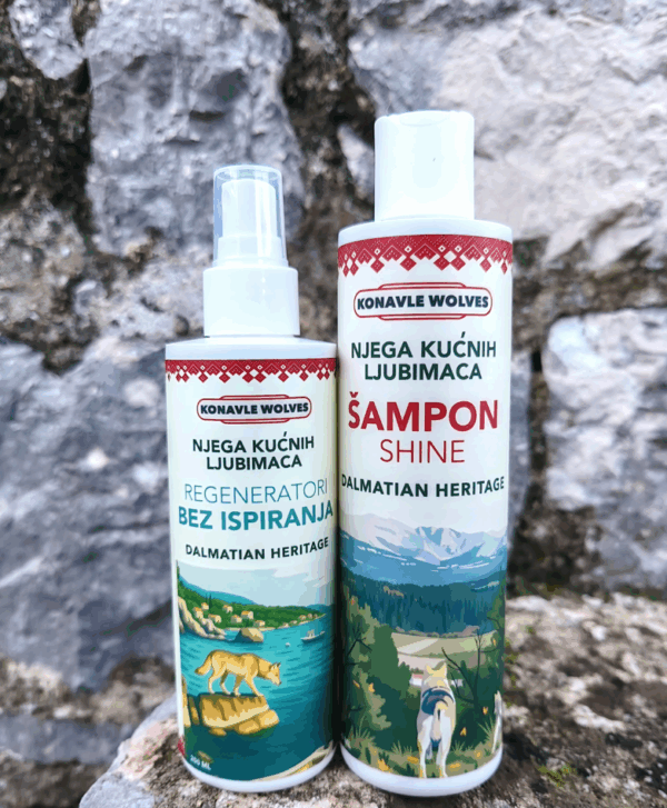 Duo Pack – Šampon “Shine” + Leave-In regenerator – Dalmatian Heritage