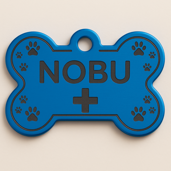 Aluminijska oznaka za pse – Personalizirana pločica