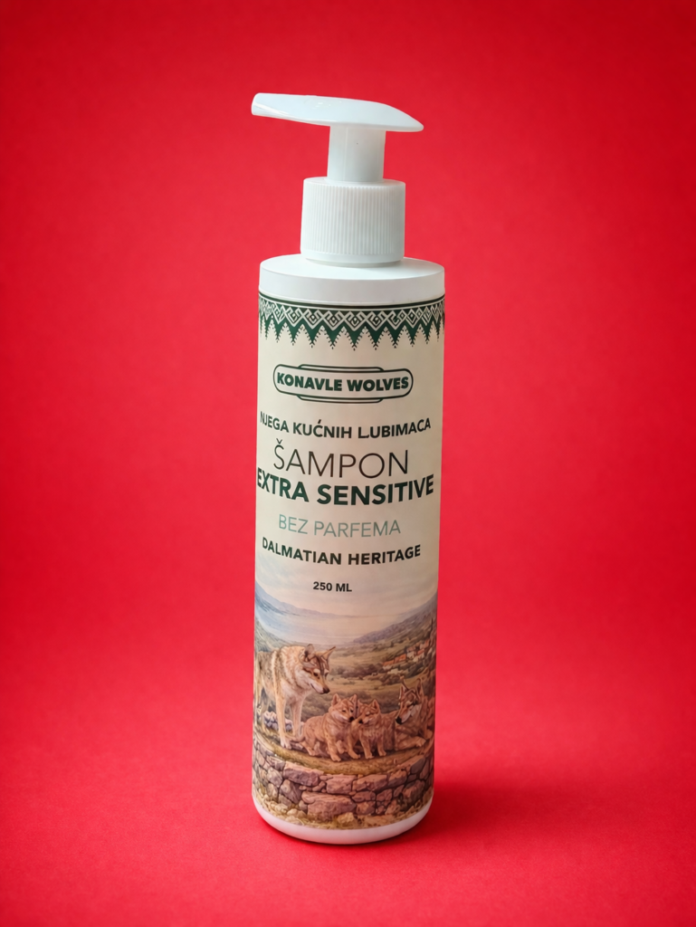 Konavle Wolves Extra Sensitive šampon za pse bez parfema